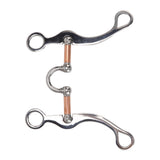 Horse Snaffle Bit Stainless Steel Rose Gold Plated Gag Loose Ring Outdoor Garden Cultivation V1294-YM3111220274211-0421