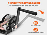 Hand Winch, 362.8 kg Pulling Capacity, Boat Trailer Winch Heavy Duty Rope Crank with 10 m Steel Wire V952-CYSDJP800BG0IYPD8V0