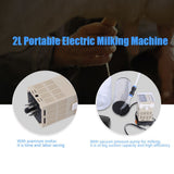 2L Portable Electric Milking Machine with Time Controller for Cow V1294-YM0901-JY02309-02