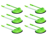 6Pcs Food Storage Bag Holder Stand HandsFree Bag Racks Home Kitchen Accessory Green V1294-YM0718-3118200280111