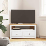 Corner Tv Cabinet White 93x49x49 Cm Solid Pine Panama Range 43_282687