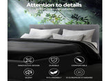 Artiss Bed Frame Double Size Grey VANKE BFRAME-E-VANKE-D-GY-AB