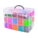 28,000 Pieces Super Large Loom Bands Kit with Accessories, Multi-Color V1237-ZY-506-0053
