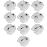 10Bags Webs Cobweb Halloween Decorations Bar Haunted House KTV Scene Props V1294-YM0901-3115200094014