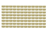 96PCS Plant Seedling Block Stonewool Grow Block Starter Plugs Garden Seedling Block for Agricultural V1294-YM0715-3111210441011