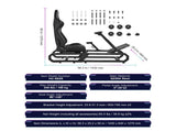 Heavy Duty Racing Wheel Stand for Logitech G923/G920/G29 Max330LBS Compact V952-ZXZCXKXHBKZD9MKRTV0