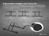 Social Hike Single Bike Rack Stand - Floor or Wall Adjustable Width Bicycle Holder V238-SUPDZ-39809444184144