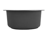 Kitchen Sink Undermount 304 Stainless Steel Single Bowl Mini Round Sink with Strainer 28cm Outer V1294-YM0901-3118240130711