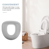 Portable Washable EPP Toilet Seat Cushion Lift for Bathroom Safety and Comfort Support V1369-AZ3-W-18751