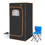 VEVOR Portable Steam Sauna Tent Full Size 2000W Personal Sauna Blanket W/ Chair,880 x 880 x 1780 mm V952-ZQBXSSNQCCS1TM5YTV3