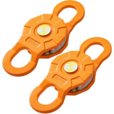 VEVOR Snatch Block, 11T/25,000 LBS Working Load Limit, Heavy Duty Winch Pulley for 0.55\"/14 mm V952-ZZDZJCH225000CSSEV0