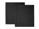 Bar Mat PVC Heat Insulation Drain Pad Black Bar Countertop Spill Mat for Bar Kitchen Restaurant V1294-YM0703-3118230031111