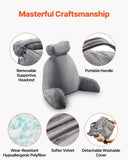Reading Pillow, Large Bed Pillow with Removable Headrest, Back Pillow with 3 Pockets, Shredded V952-KCXYDZHS0000OIZHF001V0