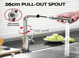Cefito Kitchen Mixer Tap Pull Out Rectangle 2 Mode Sink Basin Faucet Swivel WELS Chrome TAP-A-82H48-SI