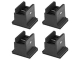 4pcs Adjustable Furniture Risers with Screw Clamp Rubber Bed Couch Risers for Heavy Duty Furniture V1294-YM0626-3117220279313