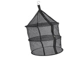 Drying Rack 3 Layers Folding Fish Mesh Foldable Hanging Drying Fish Net for Fish Fruit Vegetables V1294-YM0901-3117240229411