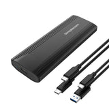 Simplecom SE504v2 NVMe / SATA Dual Protocol M.2 SSD USB-C Enclosure Tool-Free USB 3.2 Gen 2 10Gbps V1202-V2-HXSI-SE504V2