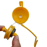 Plant Grow Hanger with Stopper, Adjustable Indoor Plant Support V1369-AZ3-W-11377
