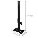 2-Pack Black Undermount Sink Swivel Brackets, 41x17.5x11.5 cm, Basin Support Hardware V1369-AZ3-W-12838