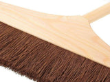 Reusable Wood Handle Broom Designed for Sweeping Under Cabinets and Tight Corners V1192-AZ-W-27479
