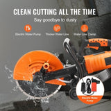 30.48cm Electric Concrete Saw Wet/Dry Saw Cutter with Water Pump and Blade V952-DDHNTJ1800W12HEK8V3