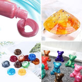 24PcS Resin Liquid Pigment Colorant Pearl Coloring Dye Epoxy Resin Colorant DIY V201-W13177948