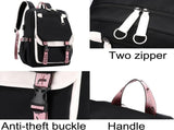 Backpack - School Bag - Backpack - Girl Backpack - School Backpack - School Bag - Book Bag - With V1188-NK-BOL-143
