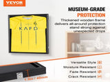Jersey Display Frame Case, 590 x 790 x 40 mm, Large Lockable Sport Jersey Shadow Box with 98% UV V952-QYZSKJZX233356UORV0