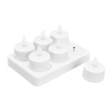 Candle Light Warm White Light LED Tea Light for Wedding Party Table Dining Room 100240VAU Plug V1294-YM0715-3115210268914