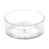 Lazy Turntable for Cabinet, Lazy Organizer with High Sides, Countertop Spinning Organizer for V1189-WXFWAL-20260319-00751