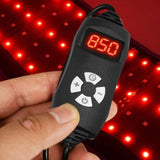 660nm Red & 850nm Near Infrared Light Therapy Heated Wrist Belt Pad Pain Relief V201-W13248965