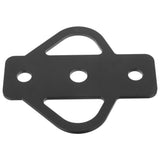 Heavy Duty Trailer Hitch Adapter, Black Carbon Steel Towing Hitch for Garden and Work Use, 1 Set V1369-AZ3-W-09038