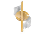 18W Spiral Modern LED Indoor Wall Sconce Lighting Acrylic Indoor LED Wall Lamp Bedside Lamp Wavy V1294-YM0901-3119230188912