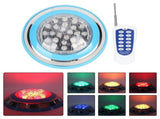 24W AC 12V 24LED Underwater Light Remote Control Waterproof Swimming Pool Lighting V1294-YM0901-3119200049111