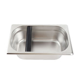 Large Coffee Knock Box Stainless Steel Coffee Grounds Container Residue Bucket Waste BinRetangular V1294-YM0901-3118210166111