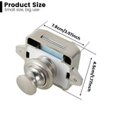 10Pcs Push Button Elegant Cabinet Door Catch Keyless Cupboard Locks Decorative Push Button V1107-100-13860