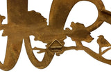Laser Cut Welcome w Horses Wall Art 60cm V637-71490WEL