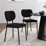 Charcoal Charm Armless Dining Chair Duo V264-DNC-418V-CHL-02-1