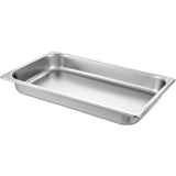 Hotel Pans Full Size 2.5 Inch Deep, Steam Table Pan 6 Pack , 22 Gauge/0.8mm Thick Stainless Steel V952-CP20X12X2YCTZ6001V0