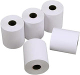 6 Rolls Linerless Printing Label Paper 80 mm 52 m for Takeaway Shop Restaurant V498-LINELESS PAPER