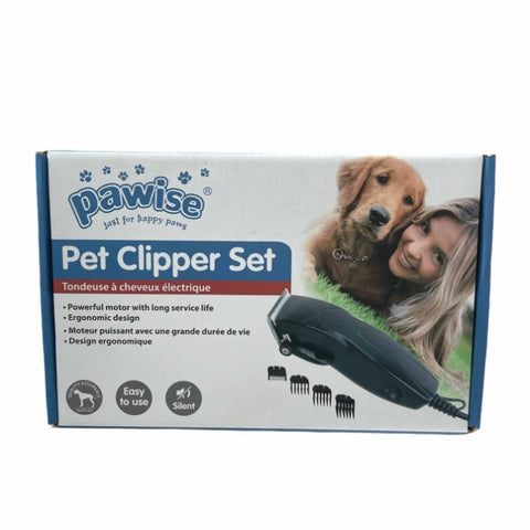 Pet Hair Clippers Set - Dog Cat Grooming Trimmer Electric Shaver Groomer Kit V238-SUPDZ-39607582359632