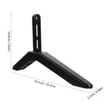 single monitor mount Stand Iron 2Pcs V1369-AZ3-W-18575