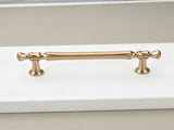96mm Hole Spacing Waisted Bowtie Cabinet Pull 4pcs V1221-XM-LB338-GM22