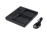 Hridz BLK22 Battery and Dual charger pack for Panasonic DMW-BLK22 LUMIX DSLR - combo-pack V571-HZDMWBLK22-COMBO