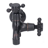 All Copper Wall Mount Faucet European Retro Cold Hot Faucet Home Toilet Basin Tap V1294-YM0521-3112230000111