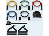 11pcs Resistance Band Set for Yoga Pilates and Fitness Exercises - 150lbs V1308-DSZKI-704