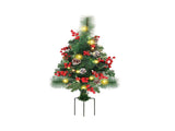 Solar Christmas Tree Garden Stake Lights Outdoor Christmas Tree Lighted Yard Decorations V1294-YM0703-230713TW01-3