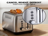 Morphy Richards Equip Stainless Steel Kettle and Toaster Set - 1.7L Jug Kettle & 2 Slice Toaste MREQ-17KT-2STS