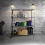 Modular Wire Storage Shelf 1500 x 350 x 1800mm Steel Shelving V63-841401