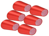 6PCS E14 Lamp Shade Fabric Lampshade Table Lamp Ceiling Lamp Shade for Bedroom Living RoomBright Red V1294-YM0715-3119210283111